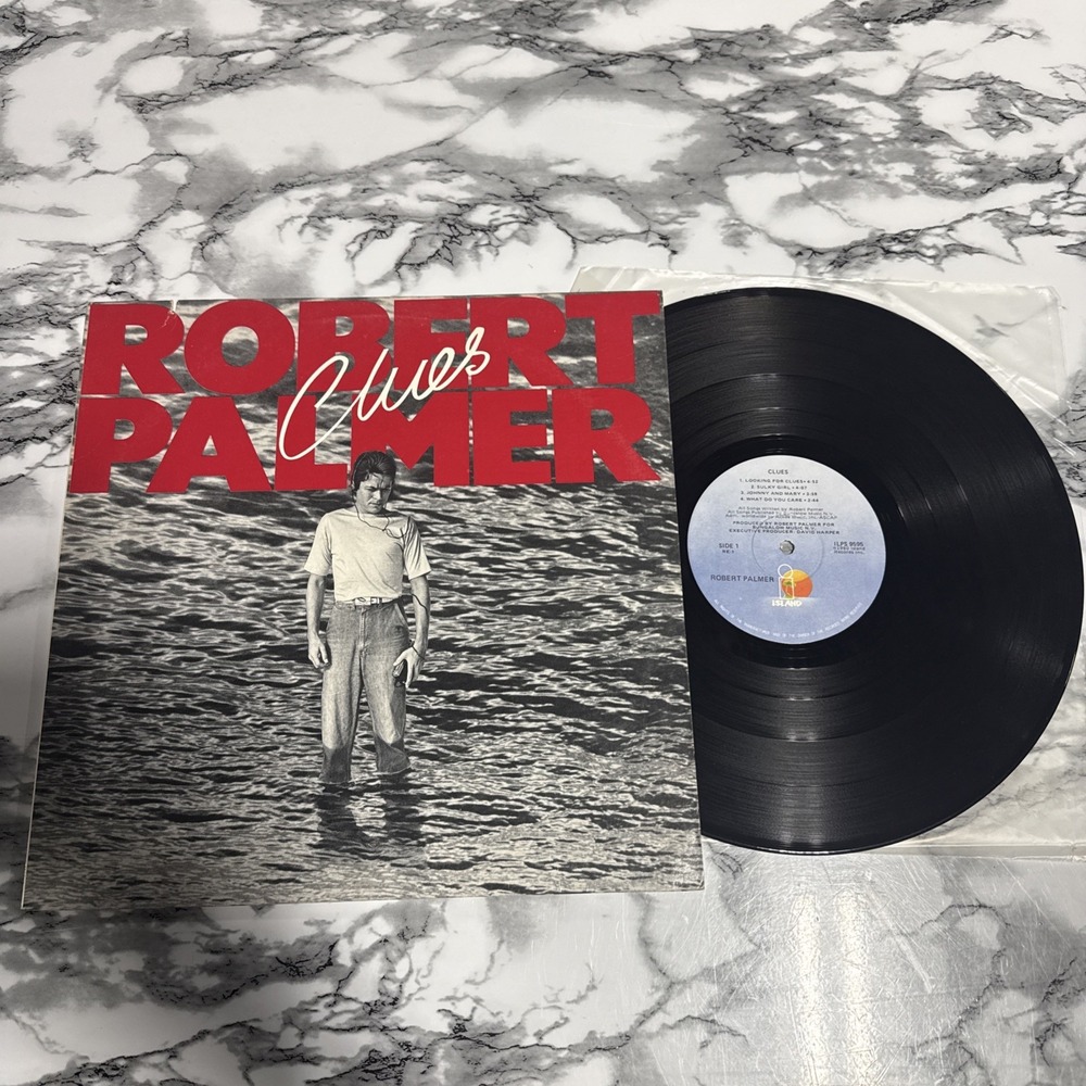 ROBERT PALMER CLUES 12" LP VINYL RECORD ISLAND 1980 VG+/VG